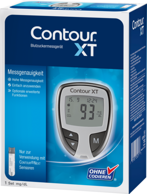 CONTOUR XT Set mg/dl 1 St von Ascensia Diabetes Care Deutschland GmbH