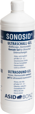 ULTRASCHALLGEL Flasche 1000 ml von Asid Bonz GmbH