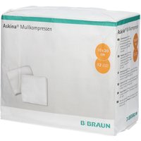 Askina® Mullkompressen 10 x 20 cm 12-fach unsteril von Askina