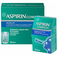 Aspirin® Complex Granulat + Aspirin® Complex Granulat-Sticks 500mg/30 mg von Aspirin