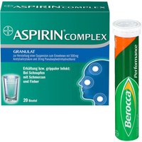Aspirin® Complex Granulat + Berocca® Performance Set von Aspirin