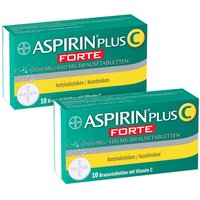 Aspirin plus C forte 800 mg/480 mg Brausetabletten von Aspirin