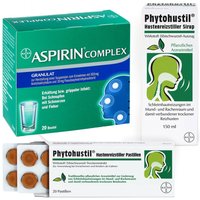 ErkÃ¤ltungs-Set: Aspirin Complex, Phytohustill Hustenreizstiller von Aspirin