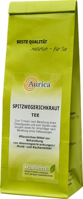 Spitzwegerichkraut-Tee Aurica von Aurica Naturheilmittel