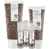 Australian Bodycare XL Paket mit Gesichtspflegeprodukten für Pickel und unreine Haut von Australian Bodycare