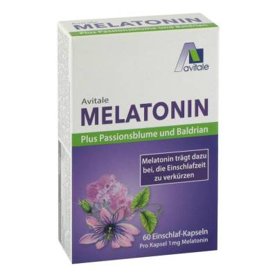 Avitale MELATONIN Plus Passionsblume und Baldrian von Avitale GmbH