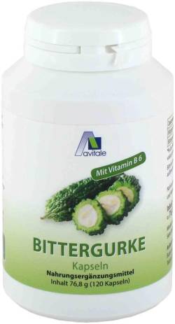 Bittergurke 500 mg 10:1 Extrakt 120 Kapseln von Avitale GmbH