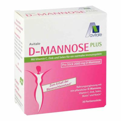 Avitale D-Mannose Plus 2000mg Sticks von Avitale GmbH