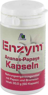 ENZYM ANANAS Papaya Kapseln 30 g von Avitale GmbH