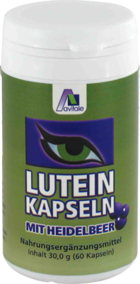 LUTEIN KAPSELN 6 mg+Heidelbeer 30 g von Avitale GmbH