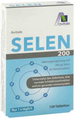 Selen 200 Myg 120 Tabletten von Avitale GmbH