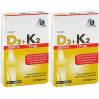 Avitale Vitamin D3+K2 2000 I.e. von Avitale