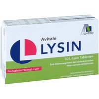 L-lysin 750 mg Tabletten von Avitale