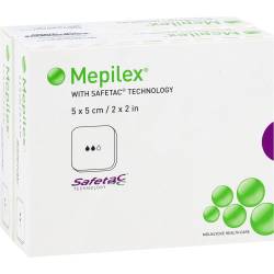 MEPILEX 5x5 cm Schaumverband 10 St Verband von Avitamed GmbH