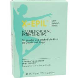 X-EPIL Haarbleichcreme 2X40 ml von B Brilliant Lifestyle GmbH
