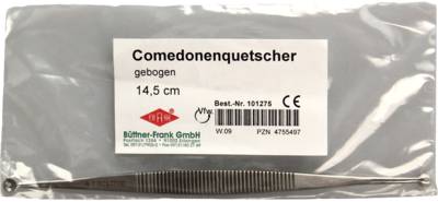 COMEDONENQUETSCHER gebogen 14,5 cm 1 St von B�ttner-Frank GmbH