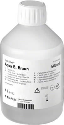 AQUA B.Braun Sp�ll�sung Ecolav 20X250 ml von B. Braun Melsungen AG