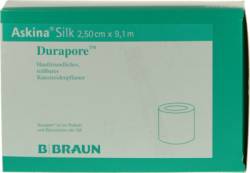 ASKINA Silk Seidenpfl.2,5 cmx9,1 m 12 St von B. Braun Melsungen AG