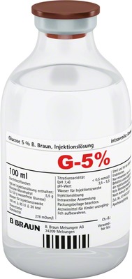 GLUCOSE 5% B.Braun Mini Plasco connect Inj.-Lsg. von B. Braun Melsungen AG