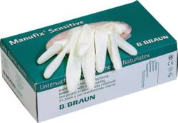 MANUFIX sensitive Unters.Handschuhe pf mittel 100 St von B. Braun Melsungen AG
