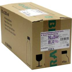 NATRIUMHYDROGENCARBONAT B.Braun 8,4% Glas 10 X 250 ml Infusionslösung von B. Braun Melsungen AG