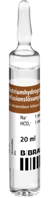 NATRIUMHYDROGENCARBONAT B.Braun 8,4% Glas 5X20 ml von B. Braun Melsungen AG