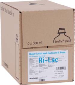 Ringer-Lactat nach Hartmann B Braun Ecoflac plus Infusionslösung von B. Braun Melsungen AG