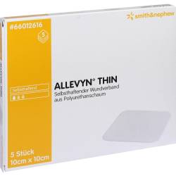 ALLEVYN Thin 10x10 cm dünne Wundauflage von B2B Medical GmbH