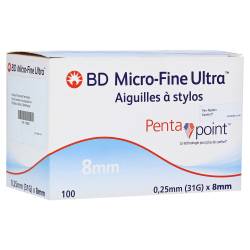 "BD MICRO-FINE ULTRA Pen-Nadeln 0,25x8 mm 31 G 100 Stück" von "B2B Medical GmbH"
