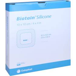 BIATAIN Silicone Schaumverband 10x10 cm 10 St Kompressen von B2B Medical GmbH