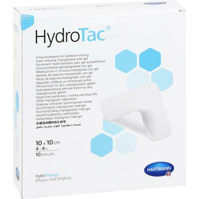 HYDROTAC Schaumverband 10x10 cm steril 10 St Verband von B2B Medical GmbH