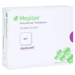 "MEPILEX 5x5 cm Schaumverband 5 Stück" von "B2B Medical GmbH"
