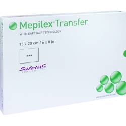 MEPILEX Transfer Schaumverband 15x20 cm steril 5 St Verband von B2B Medical GmbH