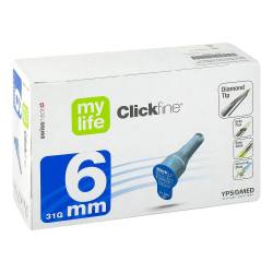 "MYLIFE Clickfine Pen-Nadeln 6 mm 100 Stück" von "B2B Medical GmbH"