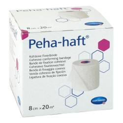 "PEHA-HAFT Fixierbinde latexfrei 8 cmx20 m 1 Stück" von "B2B Medical GmbH"