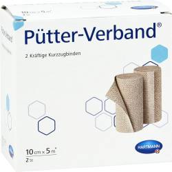 PÜTTER Verband 10 cmx5 m 2 St Binden von B2B Medical GmbH