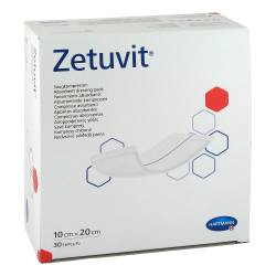 "ZETUVIT Saugkompressen unsteril 10x20 cm 30 Stück" von "B2B Medical GmbH"