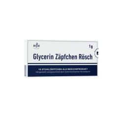 GLYCERIN Z�PFCHEN R�sch 1 g gegen Verstopfung 10 St von BANO Healthcare GmbH