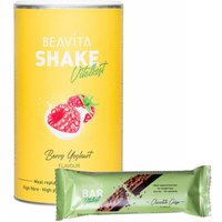 Beavita Probierpaket: Diät-Shake + Riegel, Himbeere-Joghurt von BEAVITA