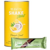 Beavita Probierpaket: Diät-Shake + Riegel, Kokos-Ananas von BEAVITA