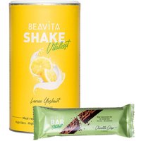 Beavita Probierpaket: Diät-Shake + Riegel, Zitrone-Joghurt von BEAVITA