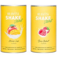 Beavita Vitalkost Plus, Himbeere-Joghurt + Mango Lassi von BEAVITA
