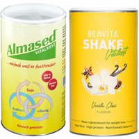 Beavita Vitalkost Plus Vanilla Chai + Almased-Pflanzen-Eiweißkost von BEAVITA