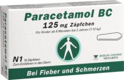 PARACETAMOL BC 125 mg Suppositorien 10 St von BERLIN-CHEMIE AG