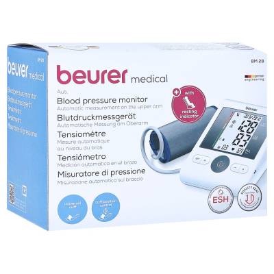 "BEURER BM28 HSD Oberarm-Blutdruckmessgerät 1 Stück" von "BEURER GmbH Gesundheit und Wohlbefinden"