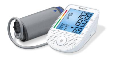 beurer BM49 sprechendes Oberarm-Blutdruckmessgerät von BEURER GmbH Gesundheit und Wohlbefinden