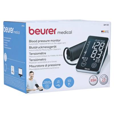 "BEURER BM58 Blutdruckmessgerät 1 Stück" von "BEURER GmbH Gesundheit und Wohlbefinden"