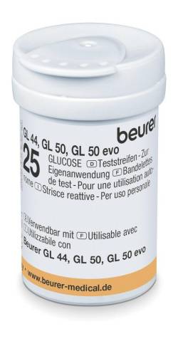 BEURER GL44/GL50 Teststreifen von BEURER GmbH Gesundheit und Wohlbefinden