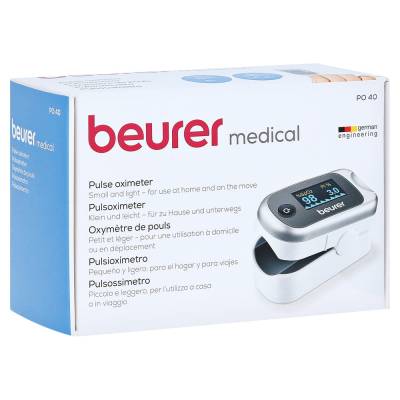 BEURER PO40 Pulsoximeter 1 St ohne von BEURER GmbH Gesundheit und Wohlbefinden