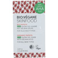 BIO Végane Skinfood BIO Papaya AHA Glow Gel-Maske von BIO:VÉGANE SKINFOOD